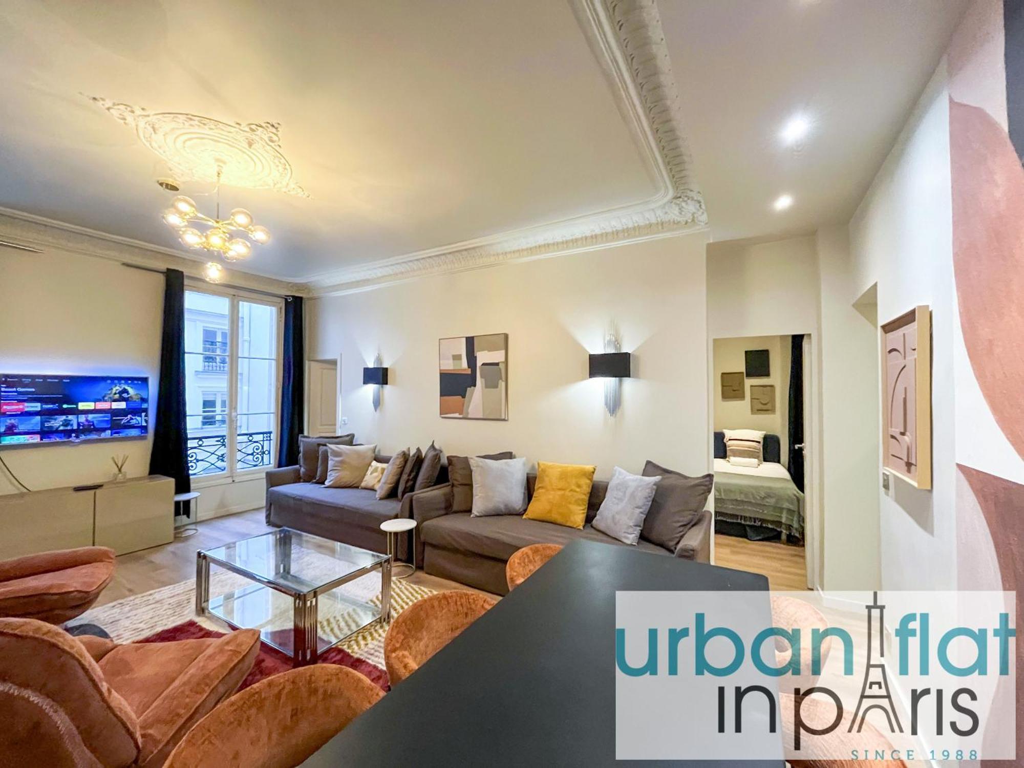 Urban Flat 63 - Beautiful 3 Bedroom Flat Champs-Elysees Paris Exteriör bild