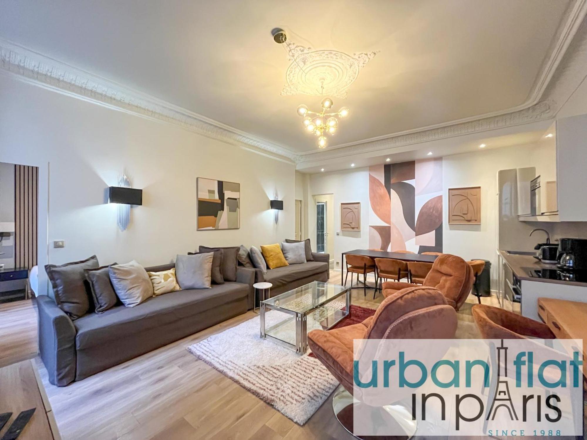 Urban Flat 63 - Beautiful 3 Bedroom Flat Champs-Elysees Paris Exteriör bild